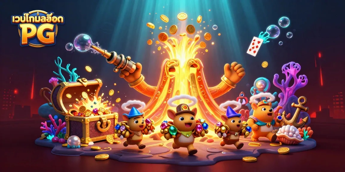 เล่นเกมสล็อต PG รับโบนัสและสนุกสนานกับภาพกราฟิกสุดเท่ห์