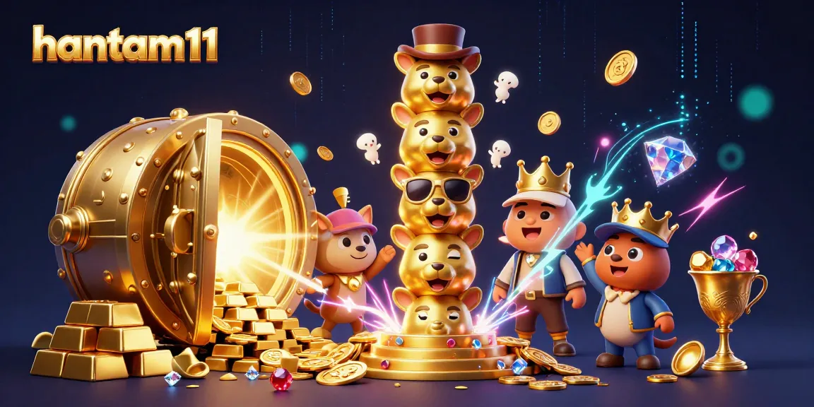 Experience the excitement of hantam11, where winning moments erupt from a treasure vault of riches.