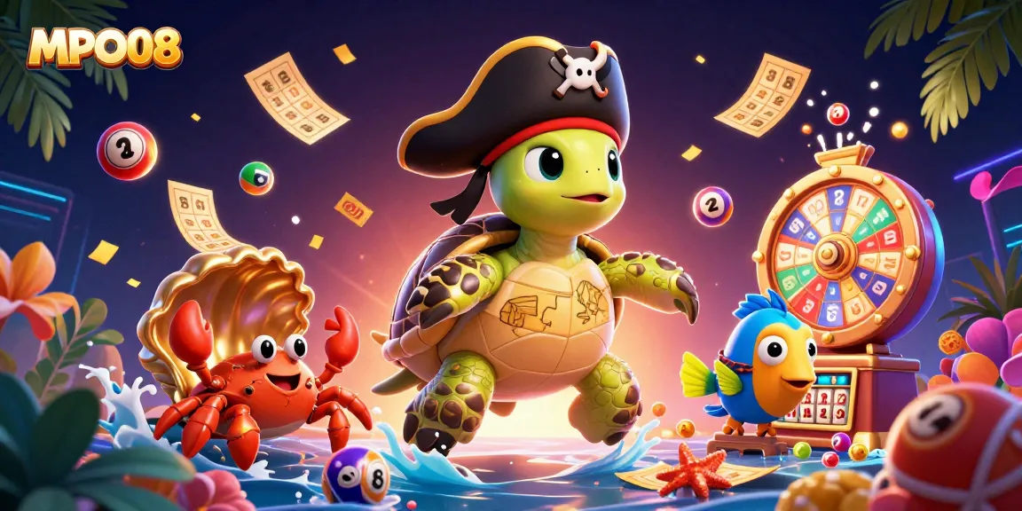MPO08 engages players in thrilling lottery excitement with vibrant, colorful graphics.