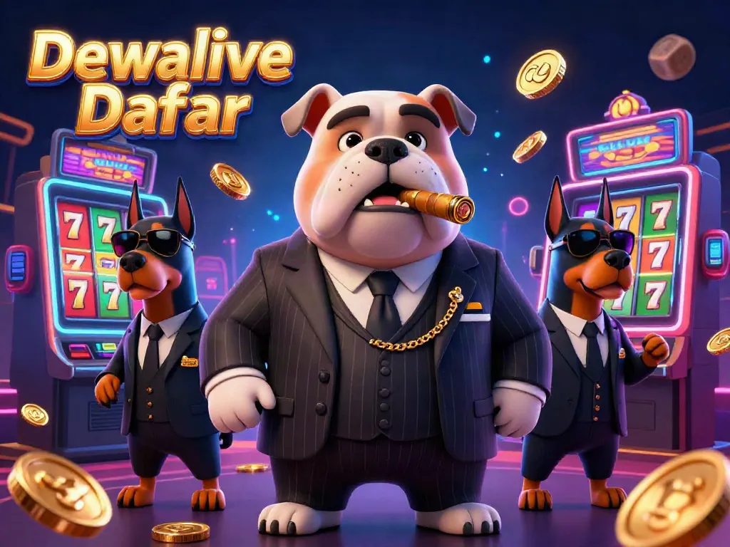 Dewalive Daftar elevates the excitement of virtual gambling with vibrant slot machines and animated casino elements.