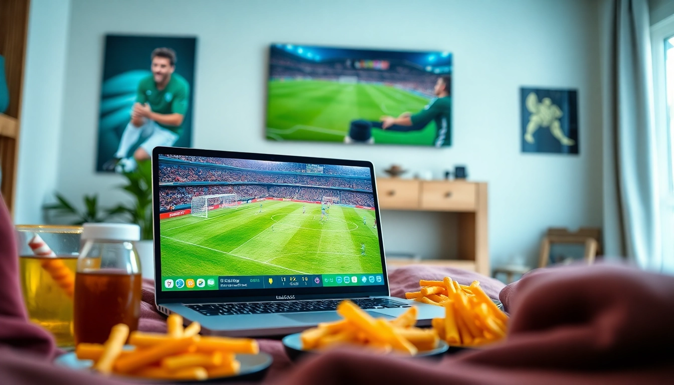 Menggunakan bolakami apk untuk streaming sepak bola di laptop dengan suasana nyaman.