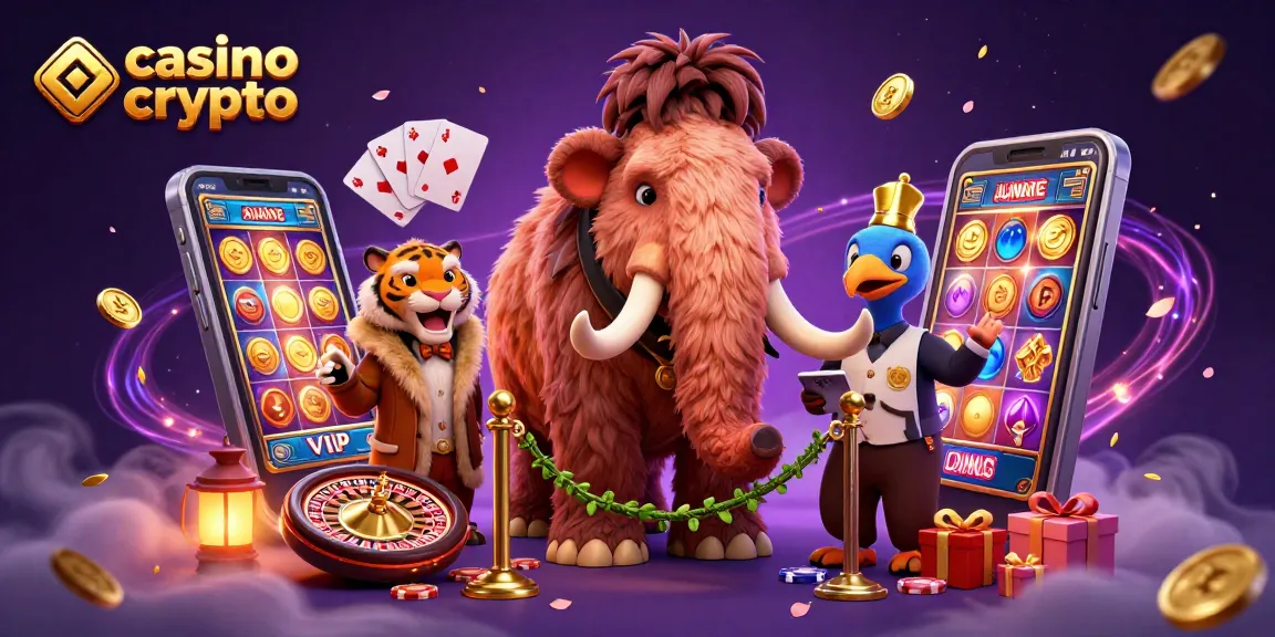 Vivez la magie du casino crypto avec des personnages amusants et des jeux captivants.