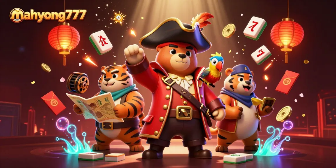 Experience mahyong777 with immersive slot gameplay and vibrant casino elements in a stunning 3D scene