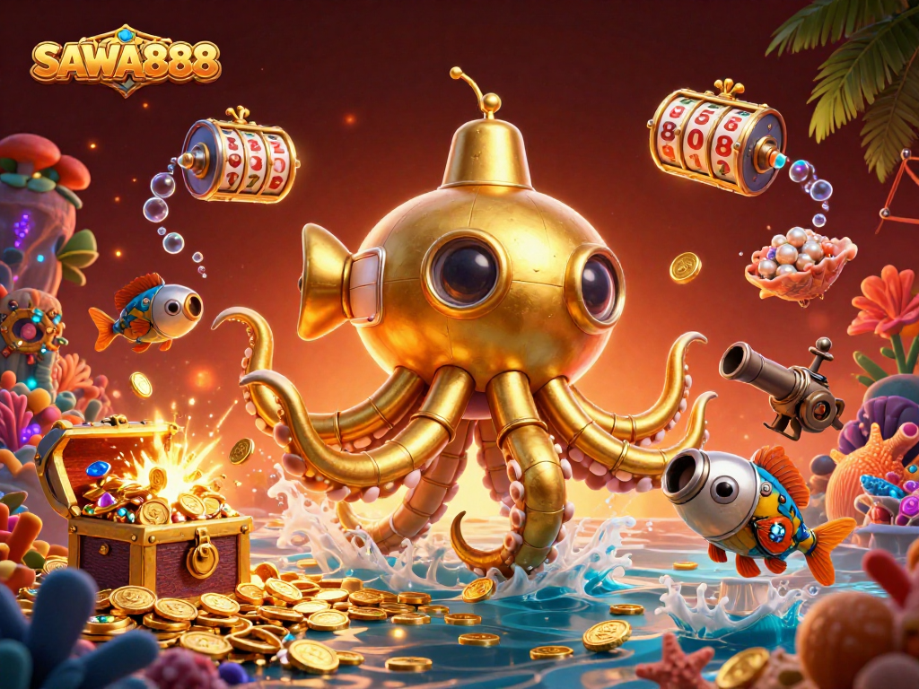 Experience the thrill of winning at SAWA888 with magical underwater treasures and dynamic games.