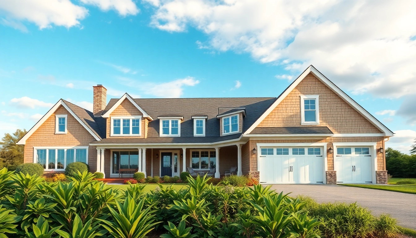 Renovated cape cod homes showcasing elegant design and beautiful landscaping.