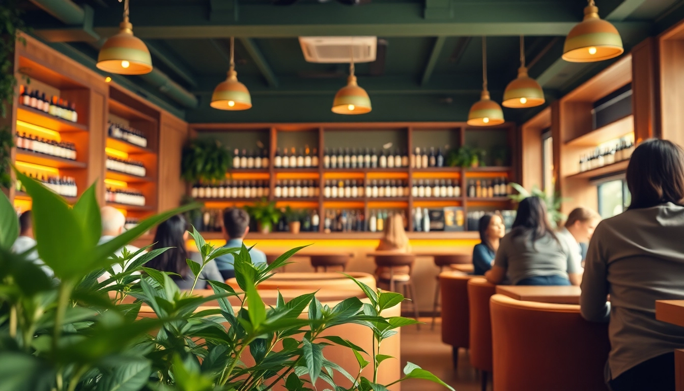 Experience CBD Club Near me Madrid with cozy seating and a relaxed atmosphere.