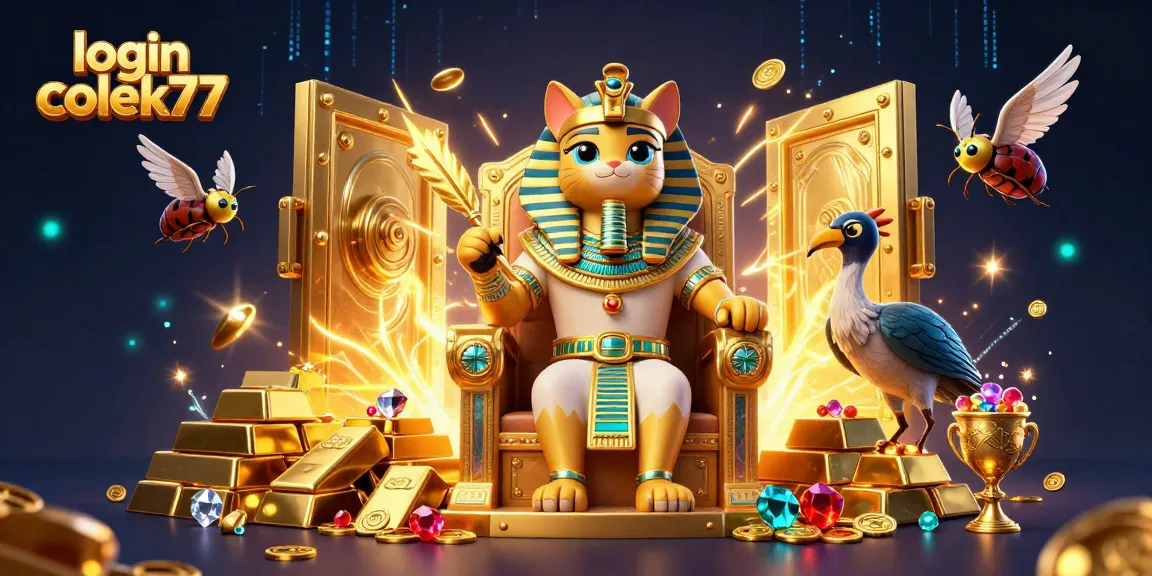 Engage in exciting games at login colek77 where pharaohs and treasures meet dazzling jackpot opportunities.