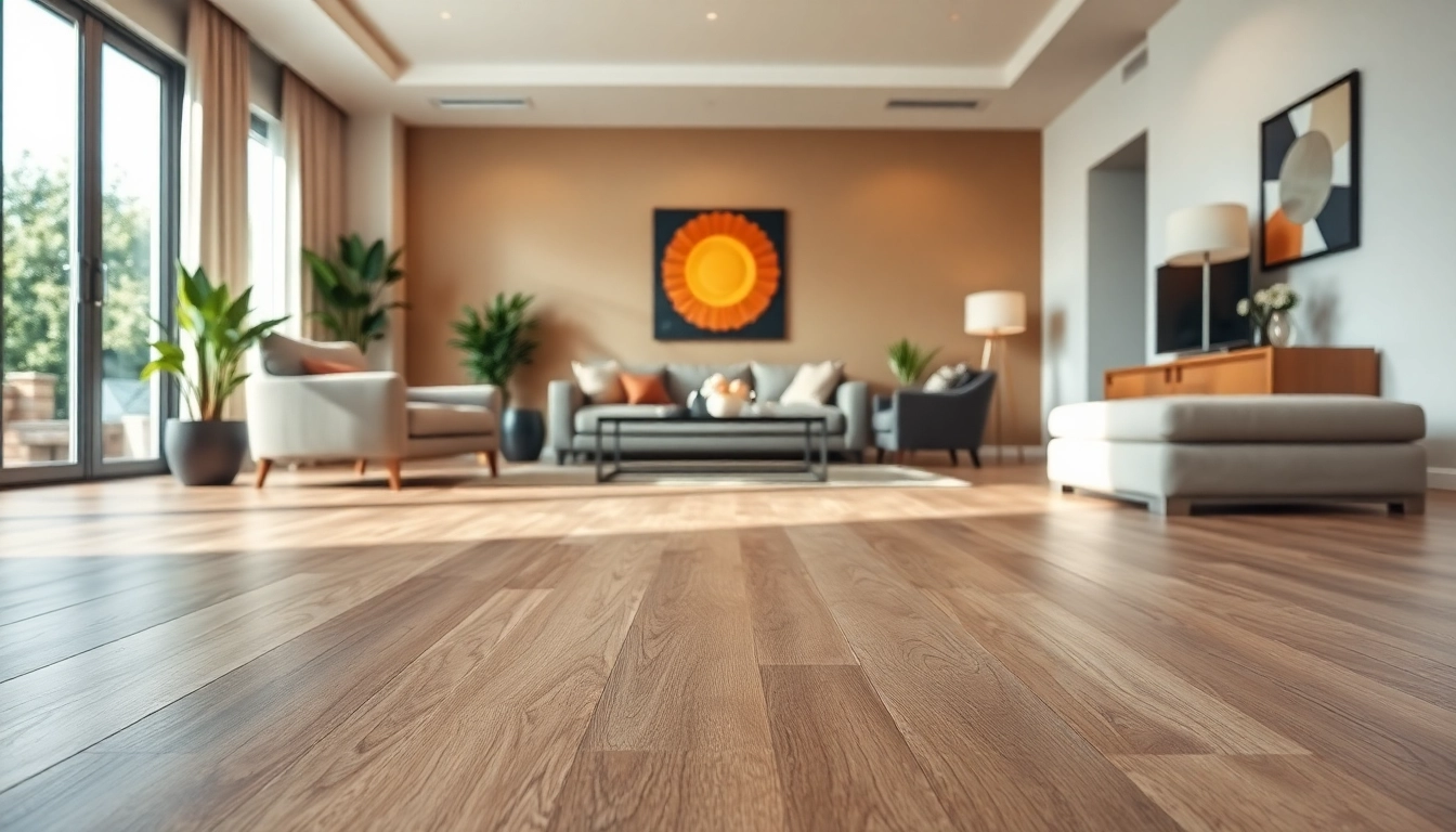 Transform your space with stunning vinyl plank flooring that enhances any room's elegance.
