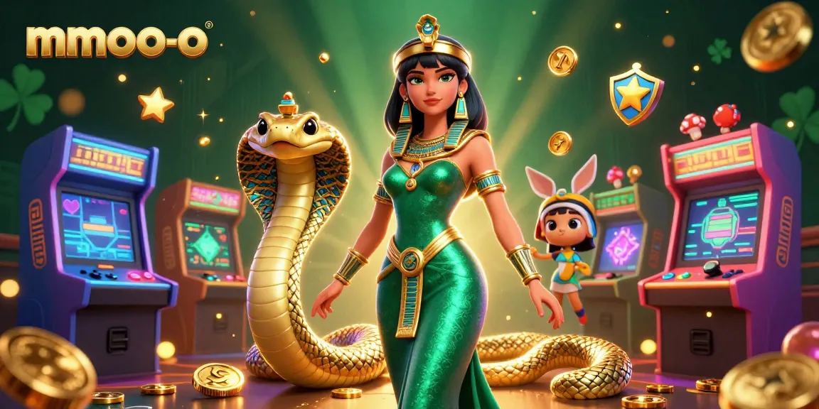Win big at mmoo-o with vibrant casino-themed 3D illustration showcasing gaming excitement.