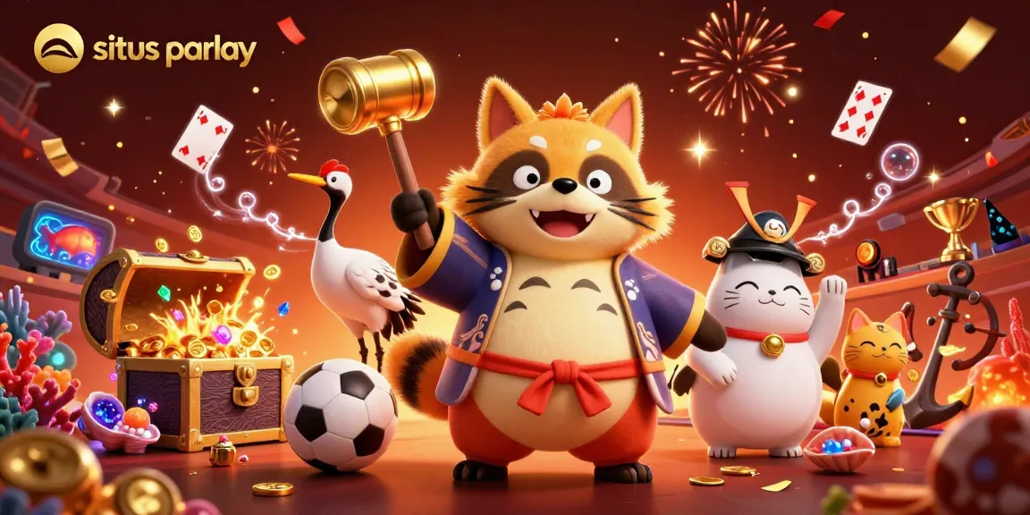 Engage with situs parlay betting strategies amidst a vibrant festival of luck and fortune.