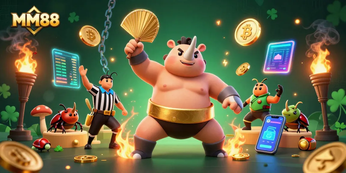 Experience thrilling gameplay at MM88 with vibrant characters and casino-themed action.