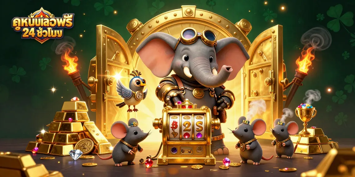 Spin the golden slot machine for ดูหนังออนไลน์ฟรี 24 ชั่วโมง excitement with treasures and fun!