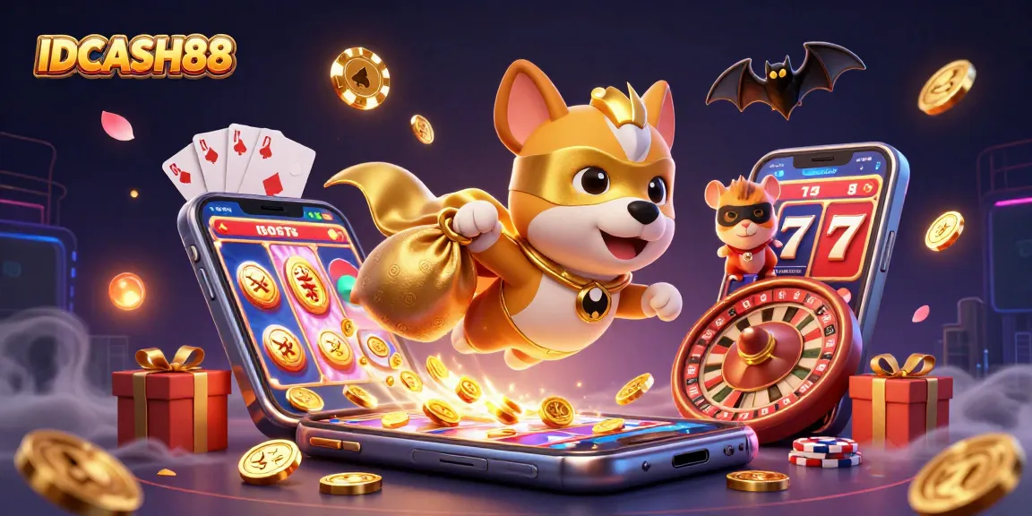 IDCASH88 offers exhilarating slot gaming experiences with colorful characters and exciting rewards.
