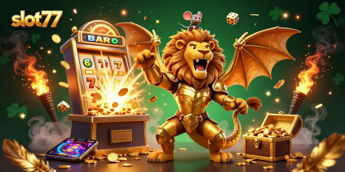 Experience thrilling wins with slot77 in this vibrant 3D chaos of slots, coins, and exciting games.