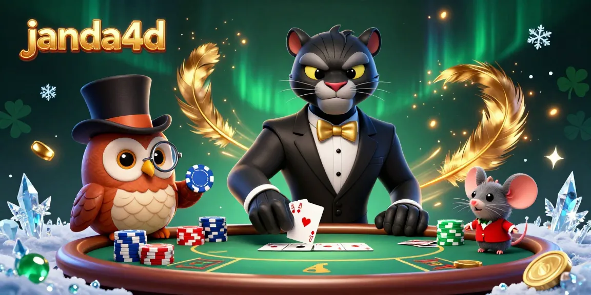 janda4d menyajikan suasana kasino langsung dengan panther dan owl beraksi