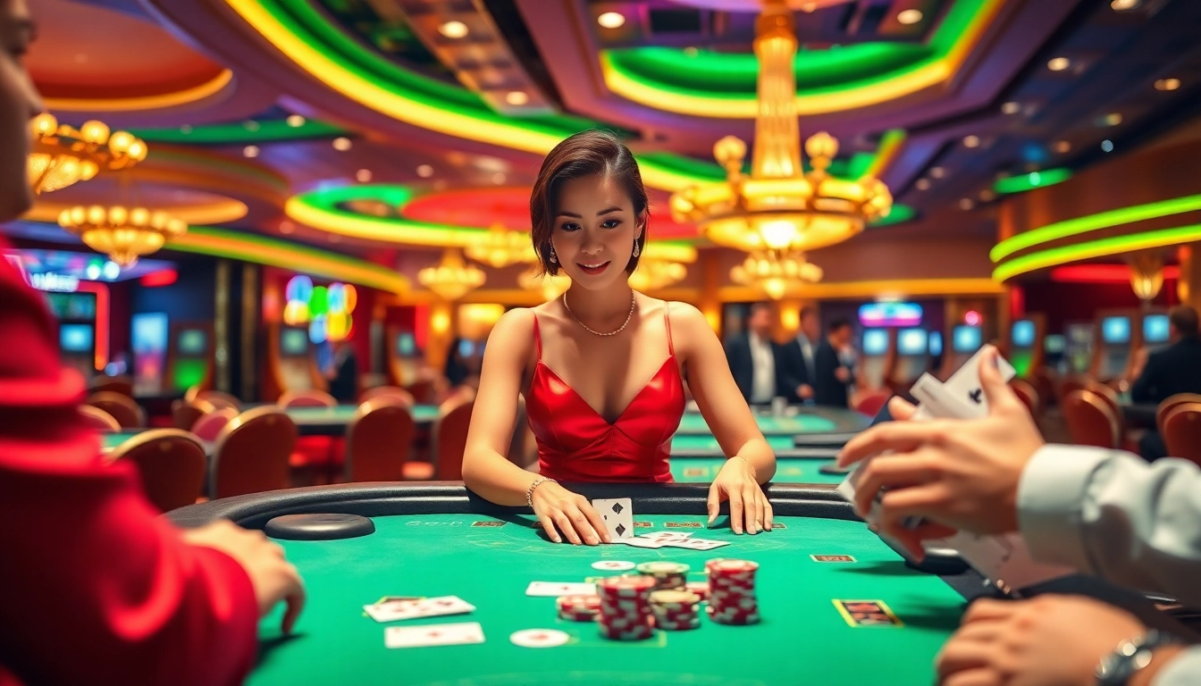 Experience the thrill of Non gamstop Casino Uk with vibrant gaming tables and an engaging atmosphere.