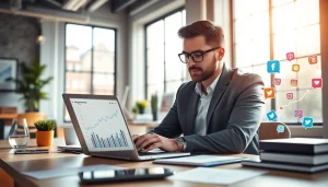 日本人フォロワー 購入を強調したソーシャルメディアマーケティングの専門家の画像