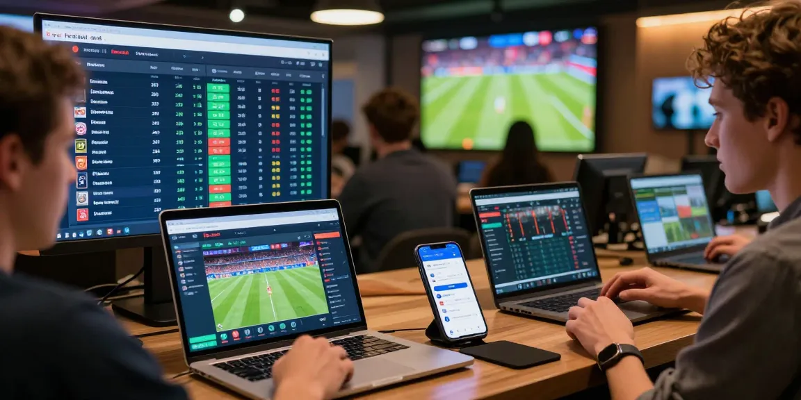 Engaged football fans exploring keobongdahomnay for real-time betting insights.